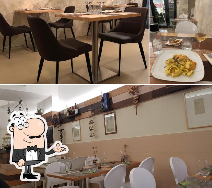 Dai un'occhiata agli interni di Osti.Nati Fish & Wine