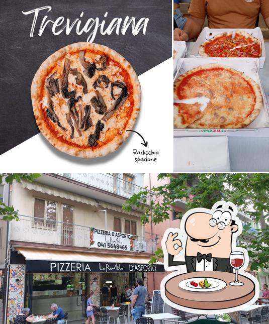 Dai un’occhiata alla immagine che raffigura la cibo e esterno di La Rambla