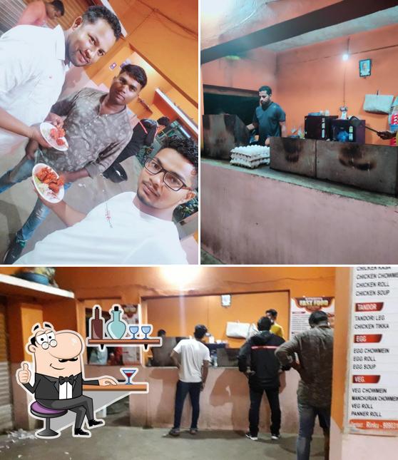 The interior of Efshita Fast Food And Biriyani
