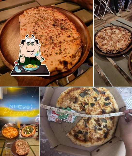 Food at Nuevo's Pizzeria