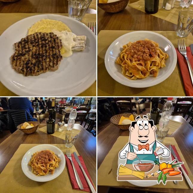 Spaghetti alla bolognese al Trattoria le Meridiane