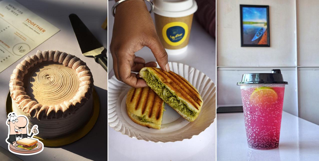 Grilled cheese sandwich at Together