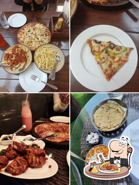 Pick various types of pizza