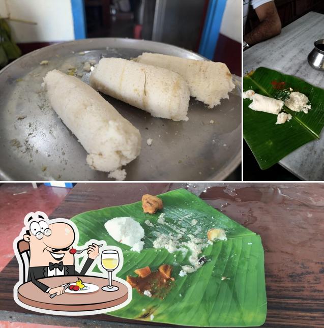 Puttu at Meenakshi Bhavan