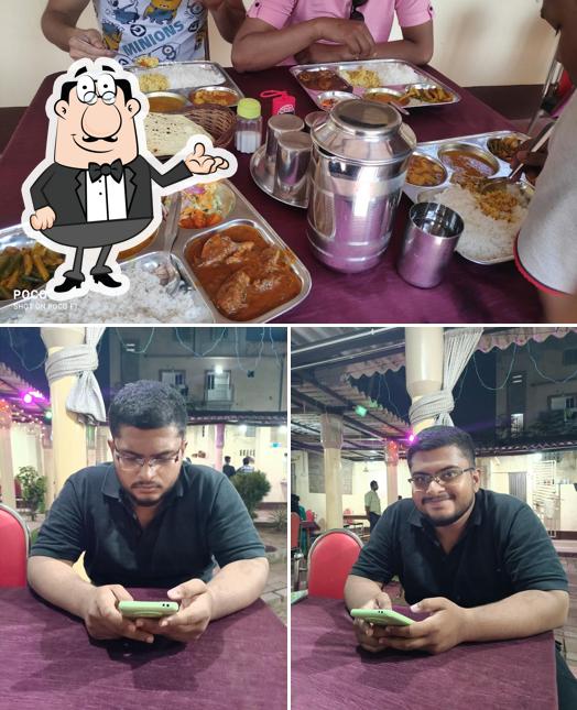 The photo of interior and food at Anna Restaurant
