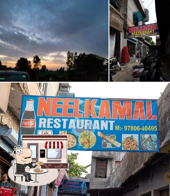 The exterior of Neel Kamal Restaurant