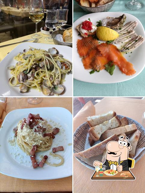 Cibo al Stabilimento Vittoria Fiumicino