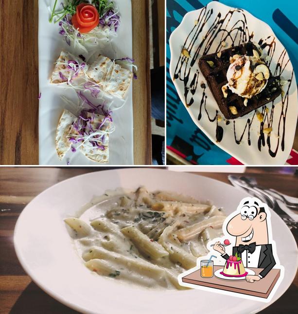 Bakeoholic Cafe provides a range of desserts