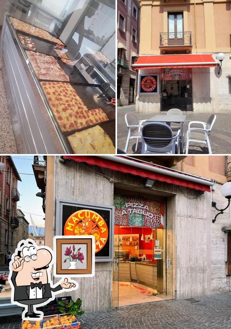 Guarda la foto che presenta la interni e cibo di Macumba - Good Pizza
