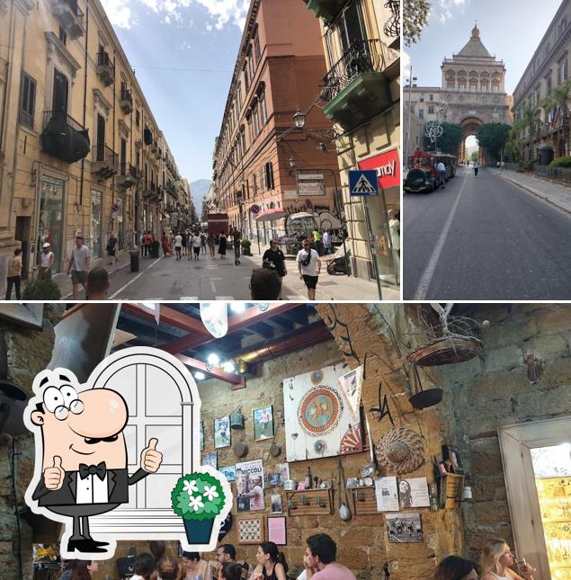 Tra le varie cose da Palermo Store Cafè si possono trovare la esterno e interni