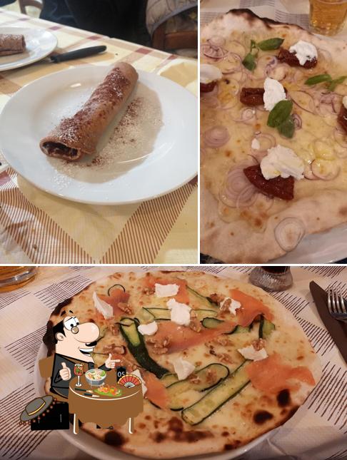 Cibo al Pizzeria la Mora