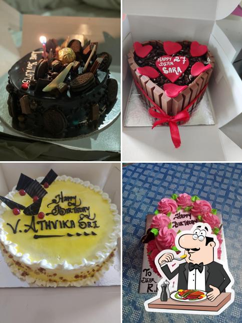 Food at SANTA CAKES