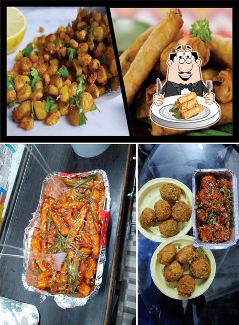 Spring rolls at The Crazy Food