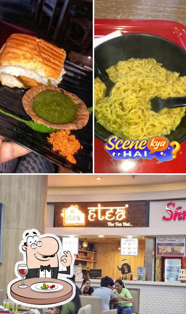 Among different things one can find food and interior at The Tea Hut