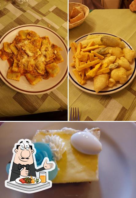 Cibo al Trattoria Vegia Arba'