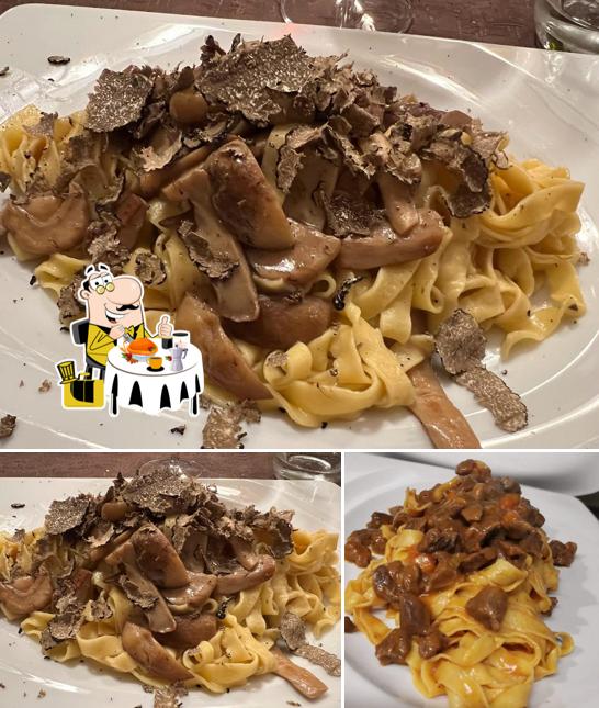Tagliatelle al Trattoria delle Tele di Fabio Troiani