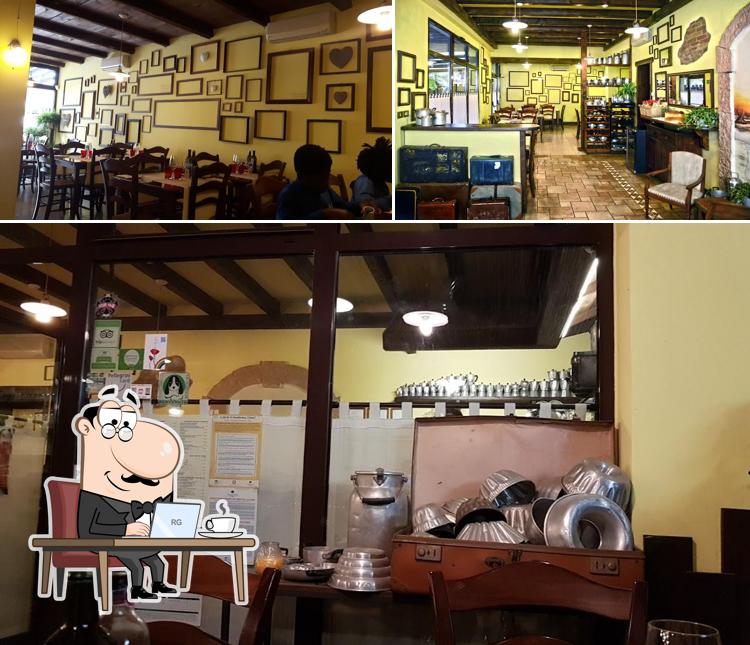 Dai un'occhiata agli interni di Trattoria Ginevra