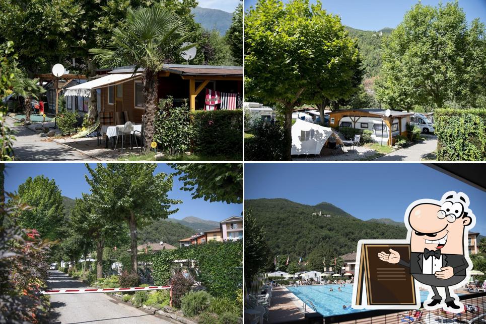 Gli esterni costituiscono una caratteristica importante di Camping Village del Sole