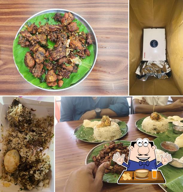 Food at Kismat Biriyani
