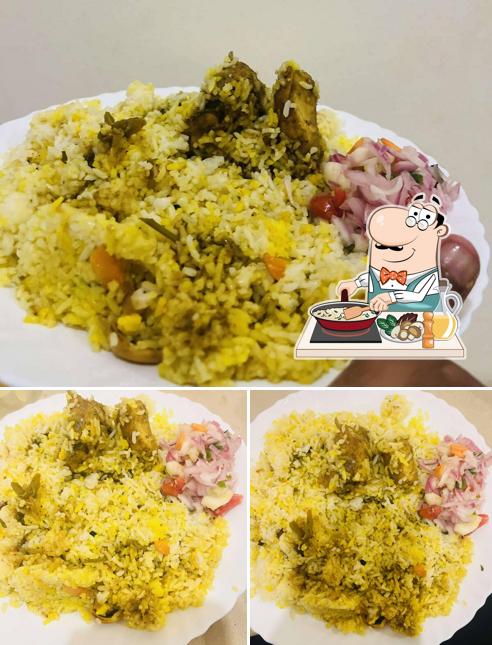 Fried rice at Malabar Restaurant