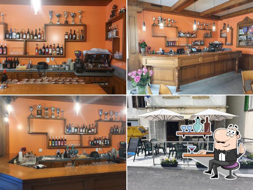 Gli interni di Café de la Forclaz