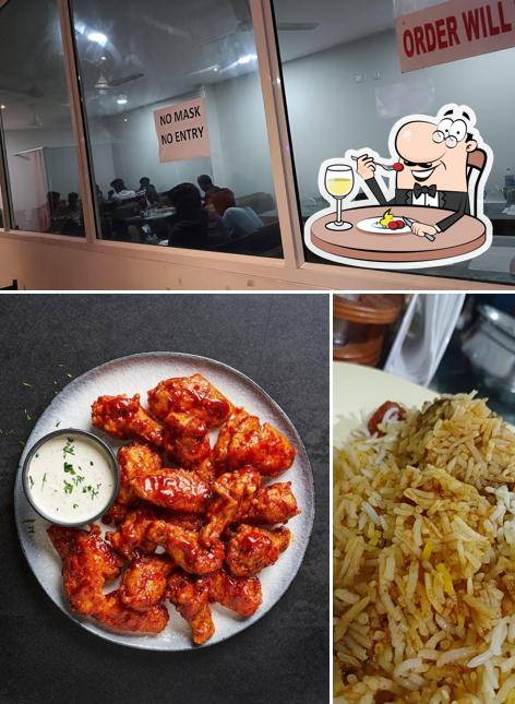 The restaurant's food and interior