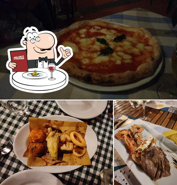 Cibo al trattoria zi'Carmela 1956