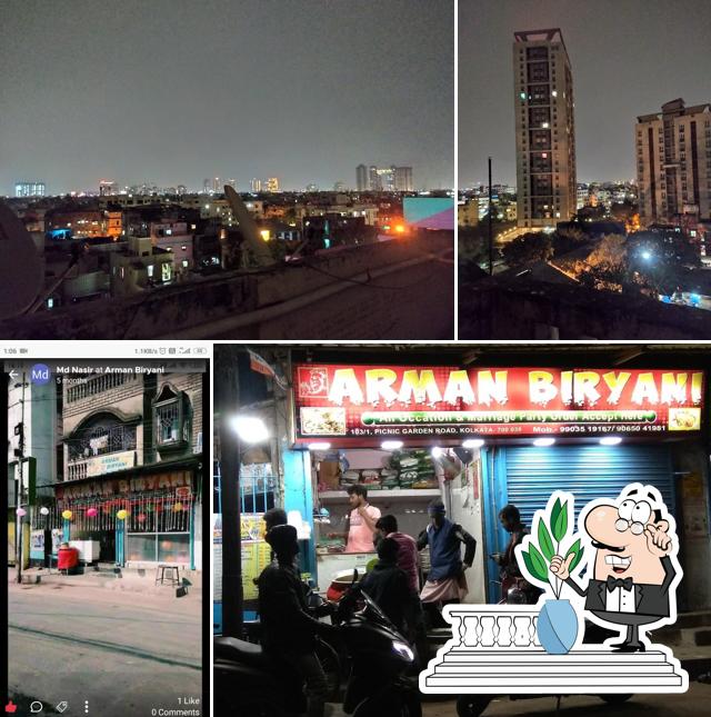The exterior of Arman Biryani (Restaurant & Caterer)