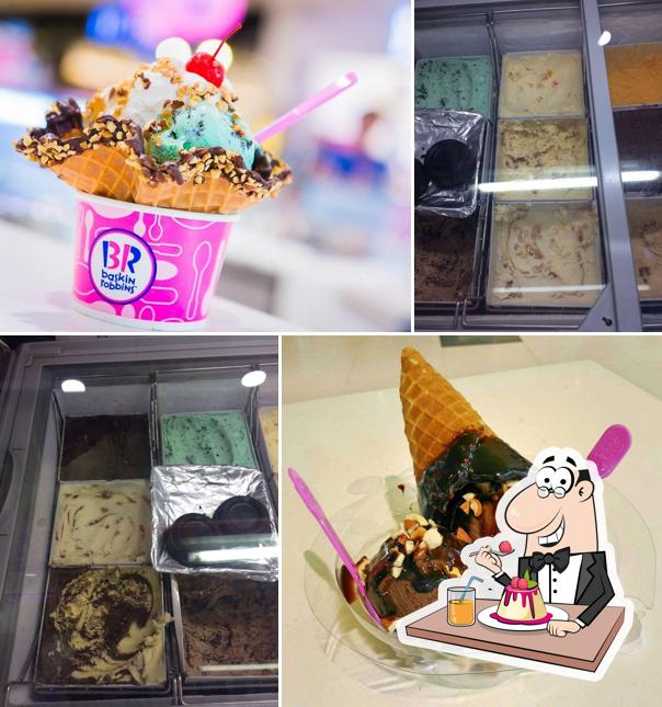 Don’t forget to order a dessert at Baskin Robbins - Ice Cream Desserts