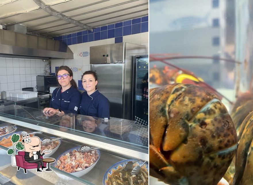 Siediti a un tavolo di Pescheria Friggitoria Da Felice