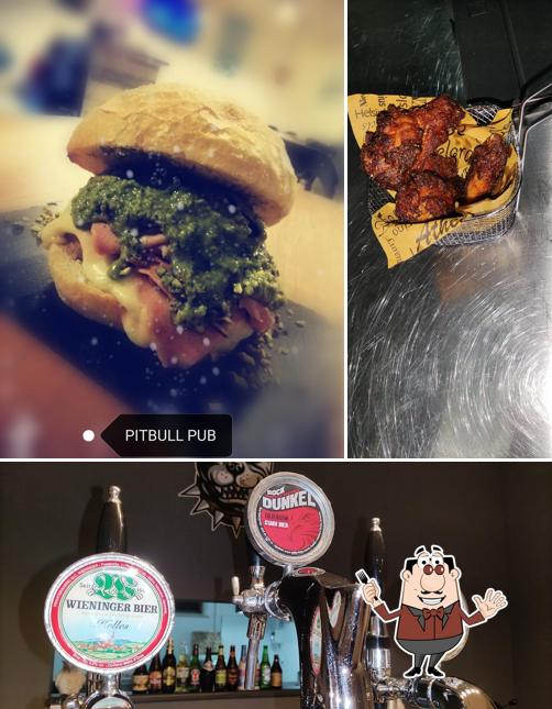 Putbull Pub si caratterizza per la cibo e bevanda