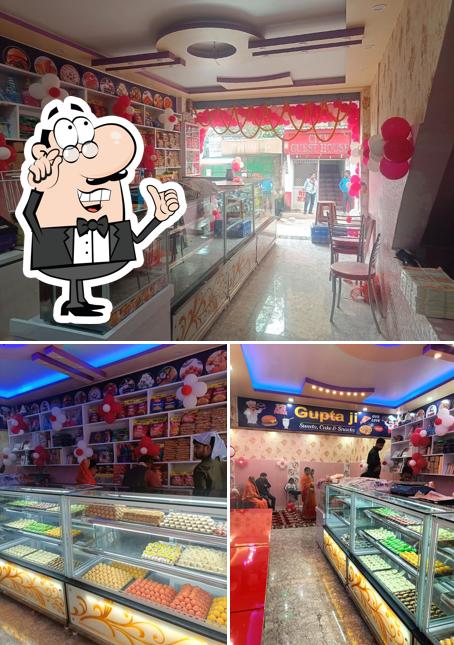 The interior of Gupta Ji - Sweets, Cake & Snacks