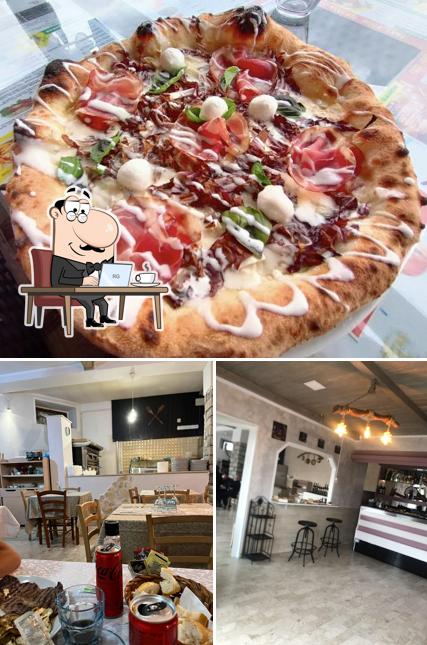 Tra le varie cose da Il Galletto D’oro si possono trovare la interni e pizza