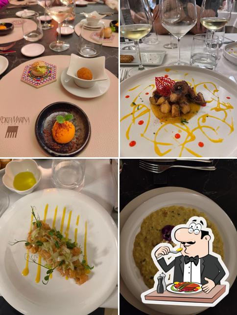 Cibo al Ristorante Porta Marina