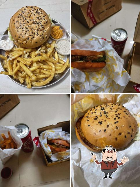Food at Speak Burgers by Vicky Ratnani