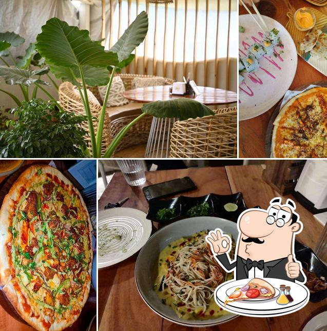 Pick pizza at The Boho House Cocktail Bar