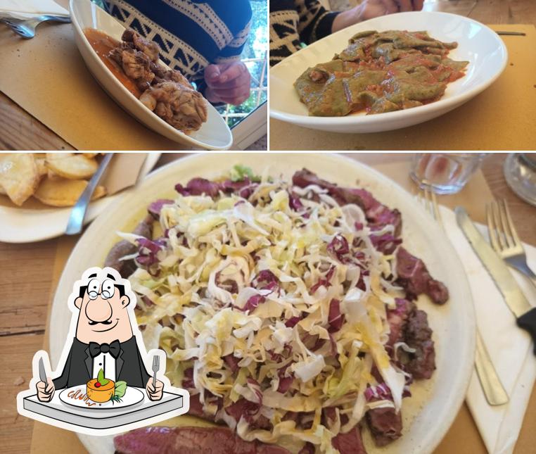 Platti al Trattoria Sei Ponti