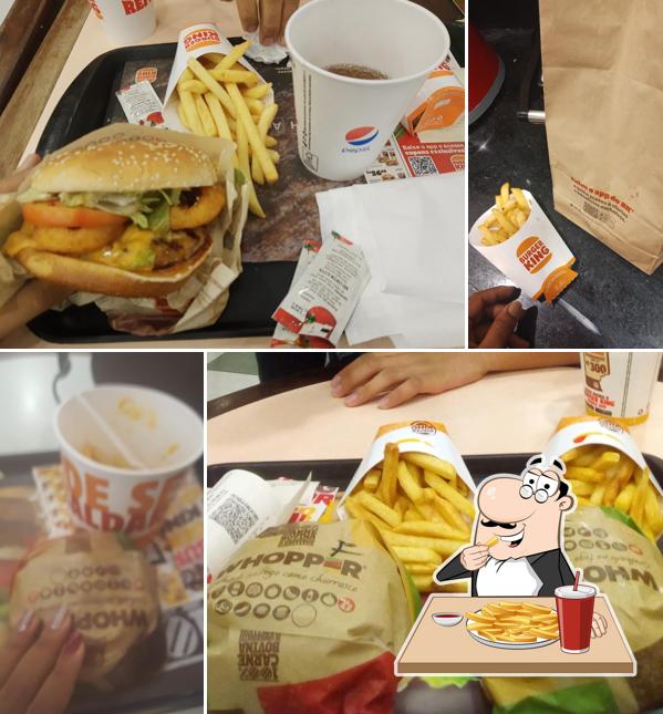 Batata frita em Burger King