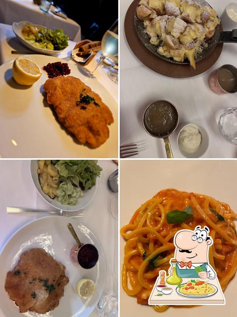 Platos en Restaurant Lohninger