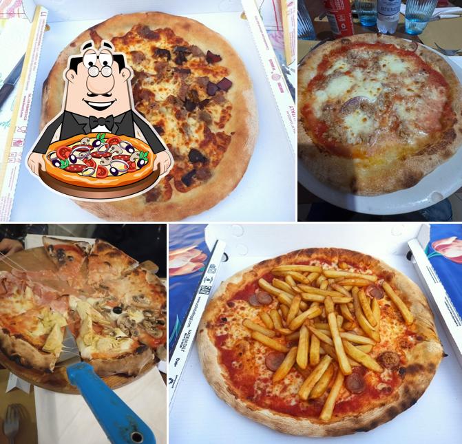 Scegli tra le molte varianti di pizza