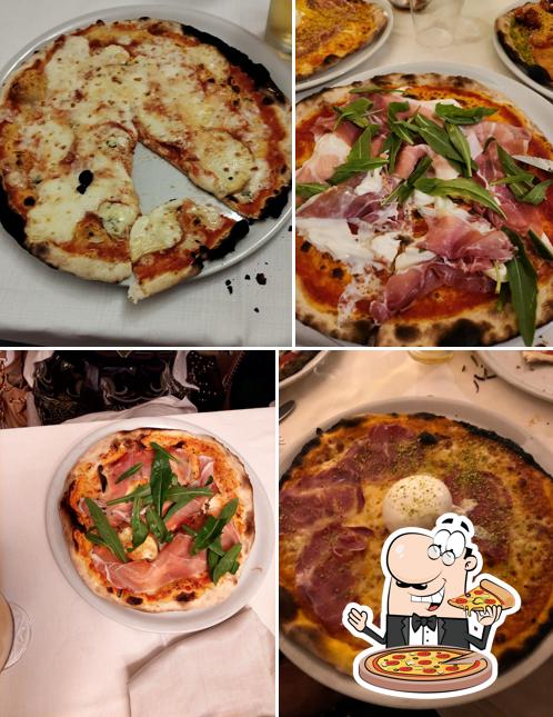 A Pizzeria Al Buco Preferito, puoi prenderti una bella pizza
