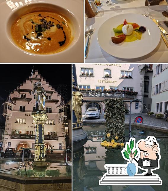 City-Hotel Ochsen si caratterizza per la esterno e cibo