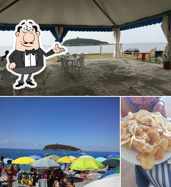 Gli interni di Lido delle Sirene