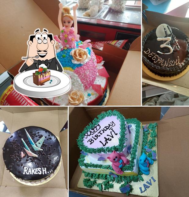 Chocolate cake at Gurugram baker's & cafe