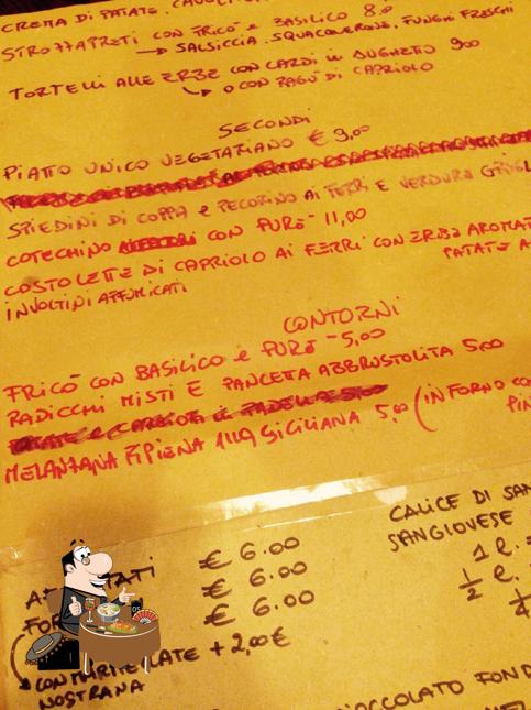 Cibo al Osteria Nascosta