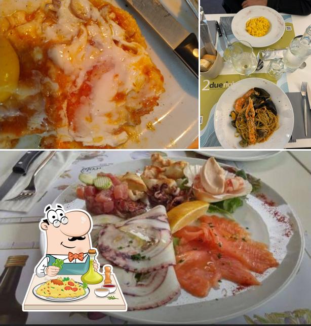 Tra le diverse cose da Pizzeria 2due righe si possono trovare la cibo e bevanda