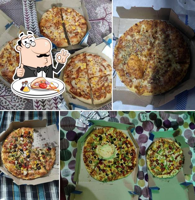 Order pizza at Domino's Pizza