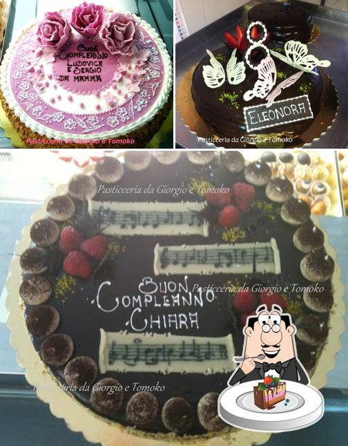 Torta al cioccolato al Pasticceria Grande Giorgio e Tomoko
