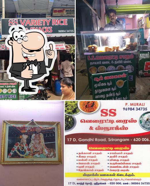 Here's an image of S.S. variety Rice and Snacks