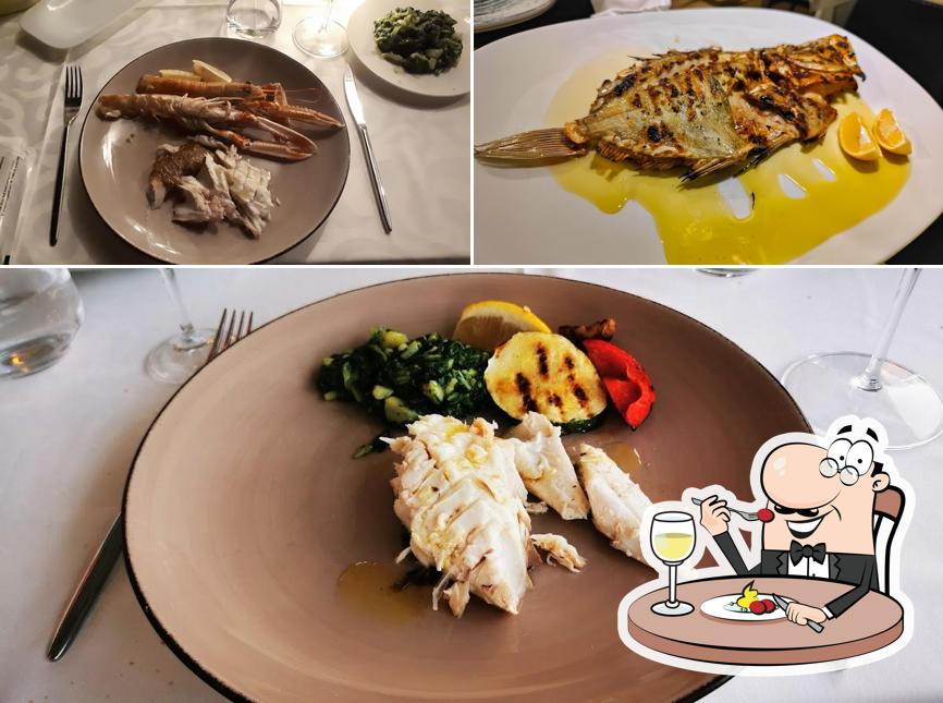 Scampi al Restaurant Zrno Soli